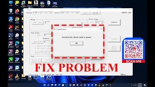 XP600 ATOOL CONNECT FAIL, CHECK CABLE OR POWER. #FIXED