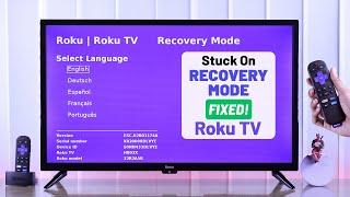 How to Fix Roku TV Stuck in Recovery Mode!