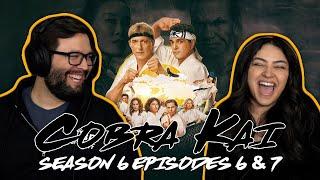 Cobra Kai Season 6 Ep 6 & 7 First Time Watching! TV Reaction!!