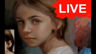 Live Art Session – Painting a Portrait from Start to Finish!