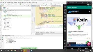 Create Simple WebView Kotlin Android Studio