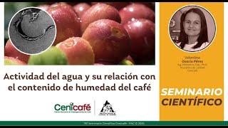 El agua y su relación con el contenido de humedad del café