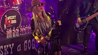 Orianthi and Joe Bonamassa. Whisky a Go Go May 18 2024. First Time Blues. @OfficialOrianthi