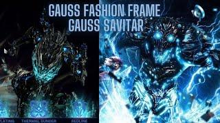 Savitar Gauss ll Gauss Fashion Frame ll Warframe