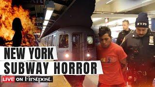 New York Subway Horror LIVE: Woman Burned Alive while Sleeping in Subway Train in US