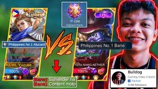 YUZUKE VS BULLDOG! | Top Global Alucard Vs Famous Pro Player Content Creator! | Who Will Win?! 