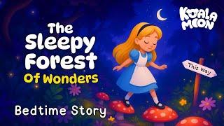 The Sleepy Forest of Wonders  Alice in Wonderland Bedtime Story  Fairy Tales for Kids 