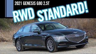 GENUINE LUXURY! 2021 Genesis G80 2.5T RWD Standard First Drive Review