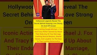 Hollywood Legends Michael J. Fox & Tracy Pollan's Love Story Reveal The Secret Behind Keeping Love