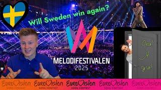 ESC 2025 - Will Sweden Win Again?!?  Melodifestivalen 2025