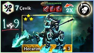 YENİ META! 1v9 ⭐⭐⭐TEK ATAN & ÖLÜMSÜZ HECARIM?! | SET 12 | OVERRATED