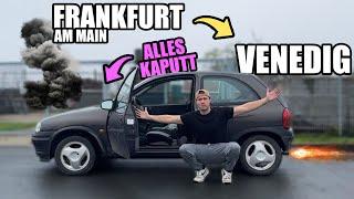 Ich KAUFE ein 300€ SCHROTTAUTO und FAHRE nach VENEDIG!