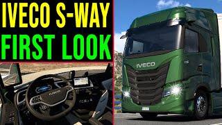 ETS2 IVECO S-Way REVIEW  First Look NEW Iveco S-Way Truck ᐅ ETS2 NEW TRUCK 2024