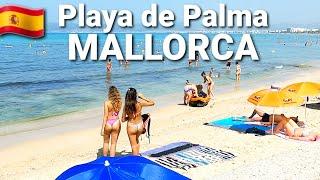 Welcome to PLAYA de PALMA  Arenal, MALLORCA  Spain 2023 | Beach walk 4K