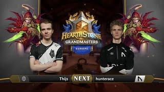 Thijs vs Hunterace - Relegation - Hearthstone Grandmasters Europe 2020 Season 1 - Playoffs