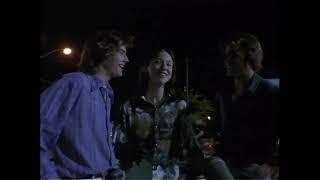 Jason London, Wiley Wiggins and Sasha Jenson on the set of Dazed and Confused (1993)