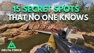 15 Must-Know Secret Spots in Delta Force Zero Dam