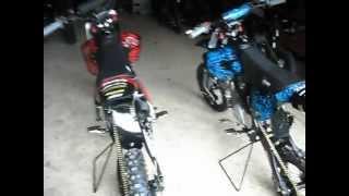 Stomp KZ-R160cc Pit Bikes Fist Time Start Up