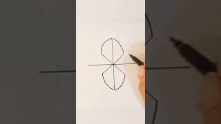 Easy Flower Drawing | #short