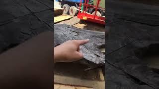 Какой получится #стол из этого куска дуба 