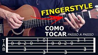 COMO TOCAR FINGERSTYLE: Tocando sua primeira música - Nível iniciante - Prof. Sidimar Antunes