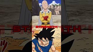 Goku Vs Saitama | Who is the strongest | #goku #trend #vita #anime