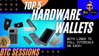 TOP 5 Bitcoin Hardware Wallets For 2021