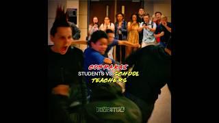 Cobra kai Vs School Teachers |cobra kai| #hawk #schoolfight #cobrakai #edit