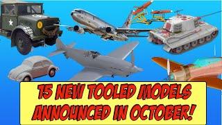 October's BIGGEST Announcements Revealed! New Tooled Scale Models