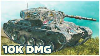 Vickers Light 105 • 10K DMG • 5 KILLS • WoT Blitz