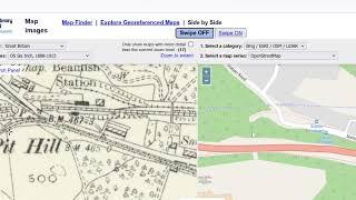 National Library of Scotland Ordnance Survey maps