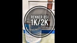 Renner 851 1k/2k polyurethane