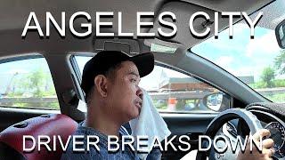 Emotional Filipino Taxi Driver Breaks Down Crying: Road to Angeles City Philippines