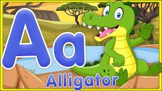 Phonics Animals Song | Learn ABC Alphabet with Animals for Kids