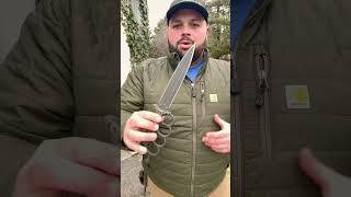 RMJ Tactical Trench Raider in 3V Steel - Mind Blown! @RMJTactical #usa #3v #trenchknife #combat