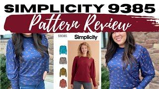 SIMPLICITY 9385 PATTERN REVIEW FOR MY ME MADE WARDROBE 2021. SEWING FALL CLOTHES