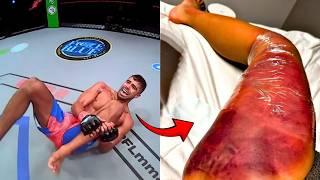 CRUSHING LEG KICKS  Most Destructive Leg Kicks KO's in Combat Sports