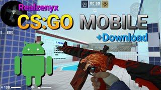 Testing RealZEnyx CS:GO MOBILE gameplay + download