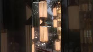#sanleenenterprises #light#glow#chandelier #ceiling#doubleheight #yt