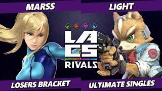 LACS Rivals - Marss (ZSS) Vs. Light (Fox) Smash Ultimate - SSBU