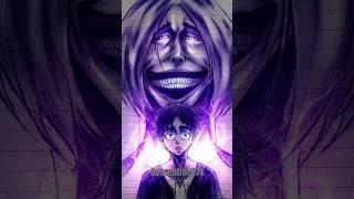 Drawing 'The Smiling Titan' and Child Eren Yeager|Glowart|#animedrawing #anime #penart