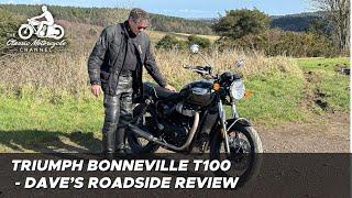 Triumph Bonneville T100 - Dave's roadside review