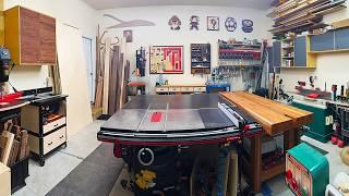 BEST woodworking shop layout and WHY | 2025 Shop Tour