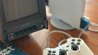 Relaxing ASMR Retro Gaming Setup | Sony PVM 6041Q & PS2 Slim #ps2 #asmr #pvm #retrotech