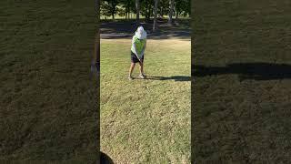 Patty using Custom Made Majek Senior Lady Hybrid Irons - Golf Swing   #seniorgolf