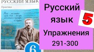 6 класс. ГДЗ. Русский язык. Практика. Лидман-Орлова. Упражнения 291-300