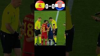 Spain VS Croatia UEFA Nation league Final 2023 #croatia #spain #football