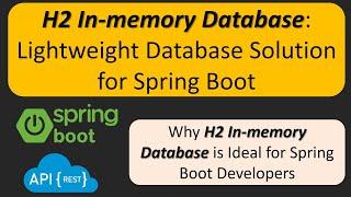 Introduction to H2 In-memory Database in Spring Boot |  Why Choose H2 In-memory DB for Spring Boot