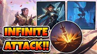 Turbo Level Master Yi With INFINITE Attack!! Master Yi Vayne | Legends of Runeterra