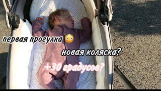 НОВАЯ КОЛЯСКА?  первая прогулка  прогулка с реборном  day with reborn 